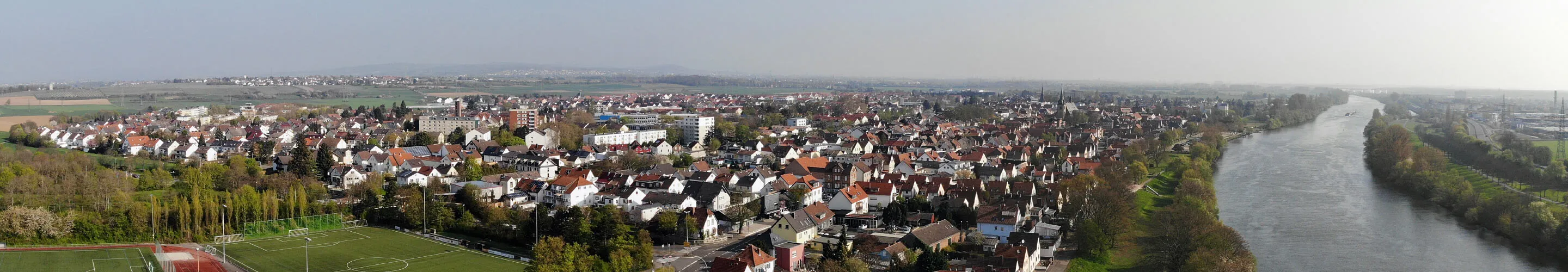 Panorama of Flörsheim am Main