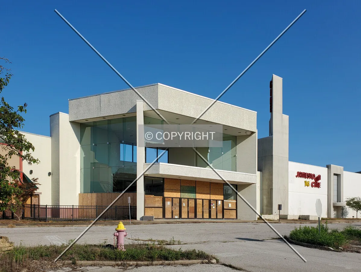 Main entrance to the southwest; September 5, 2020