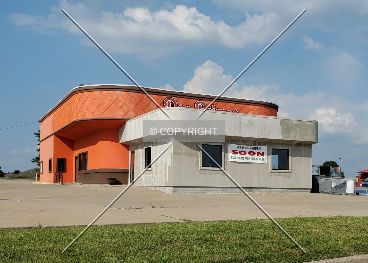 Southwest view; July 5, 2020
