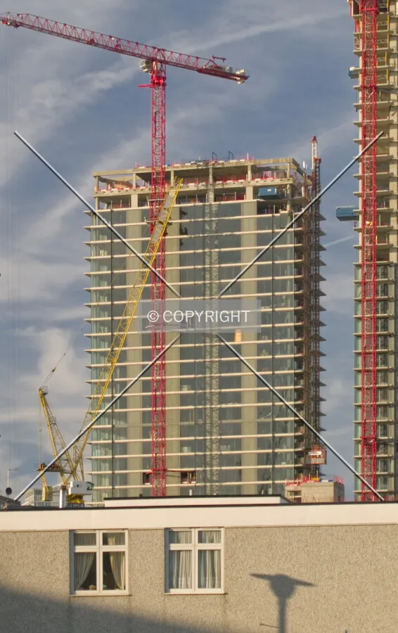 Top floors from the south
