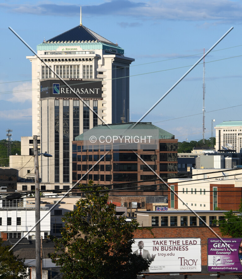 View from the west