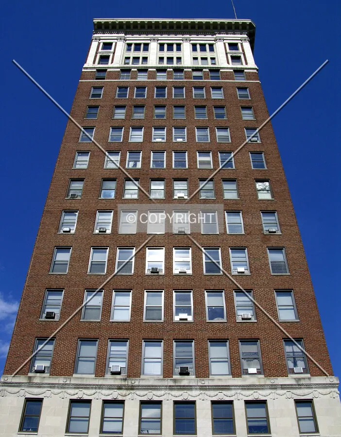 Looking up the western side