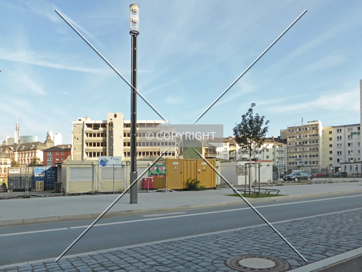 Proposed site for the Millennium Tower