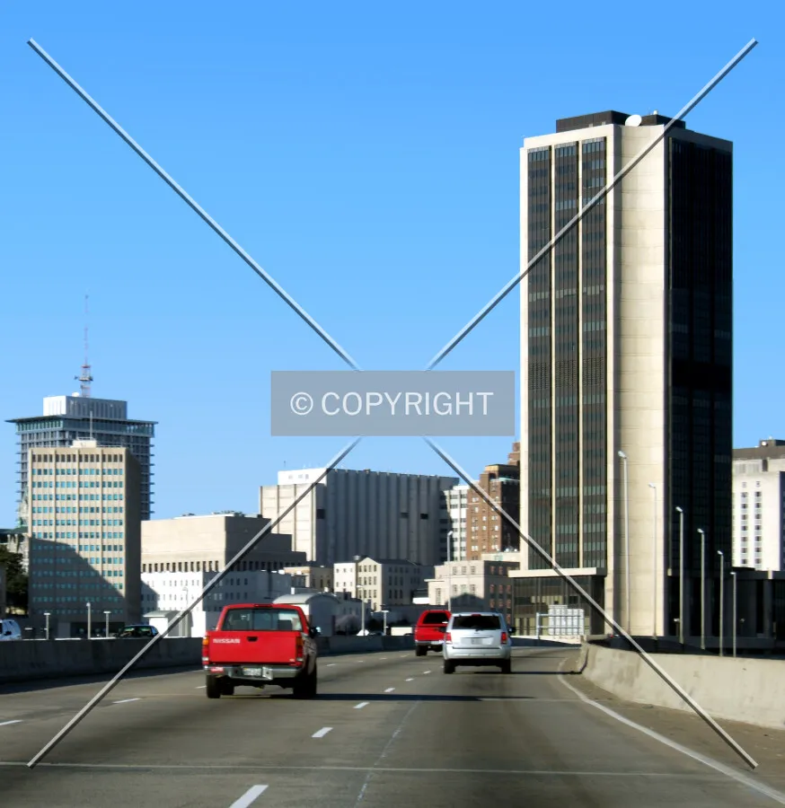 Downtown from the south on I-95