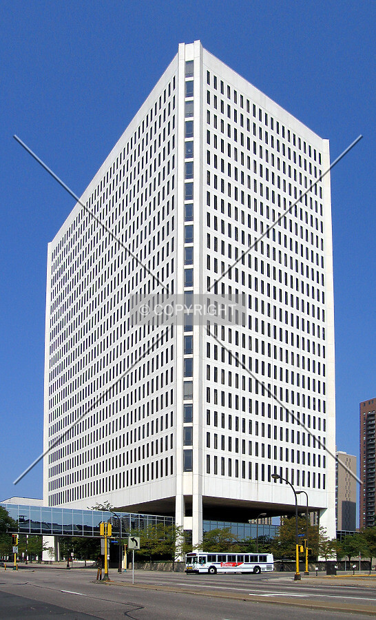 East and south façades from Washington Avenue