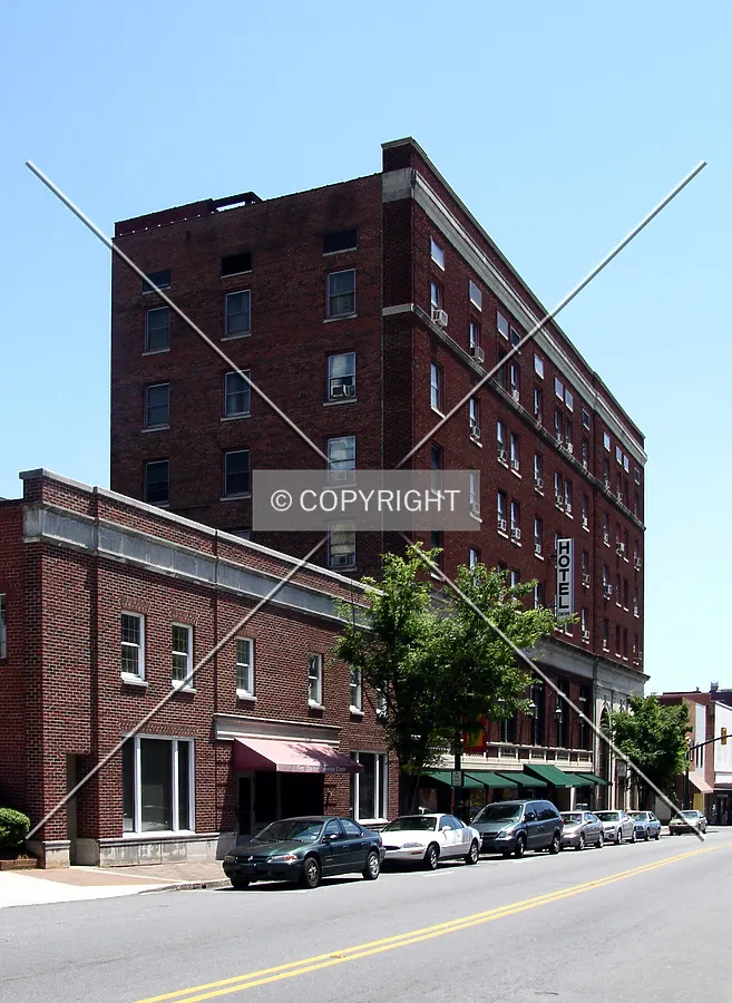 Looking southeast from Union Street North