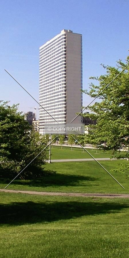 View from Grant Park looking southwest