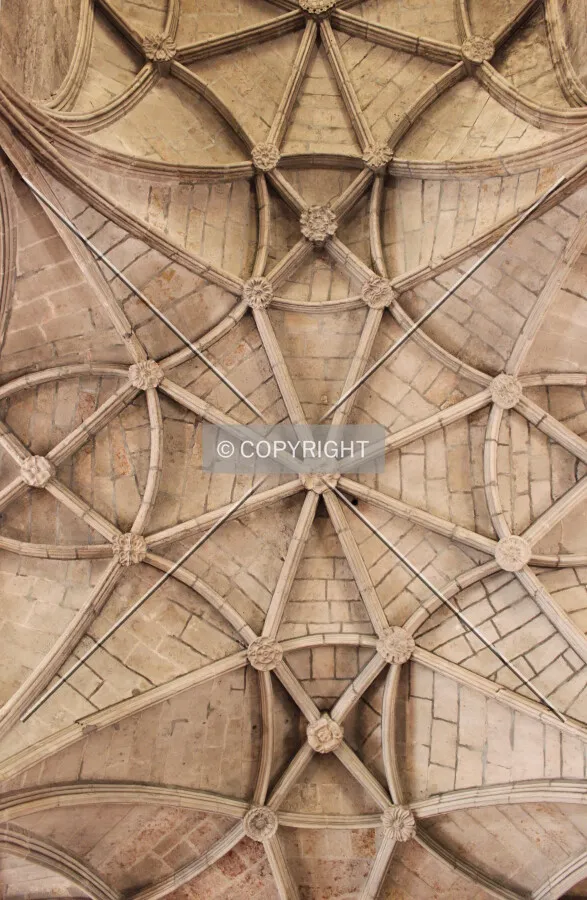 Detail of the ceiling