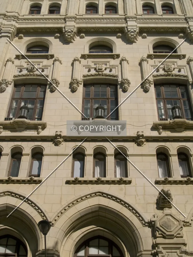 View from Paseo del Prado façade