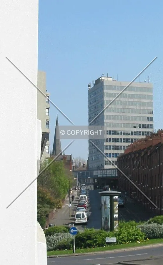 View along Hawley Street from Garden Street