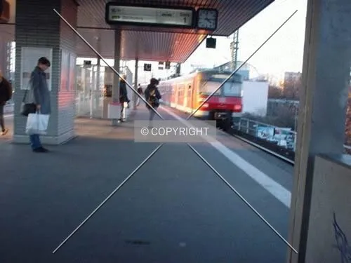 Metro station Frankfurt West