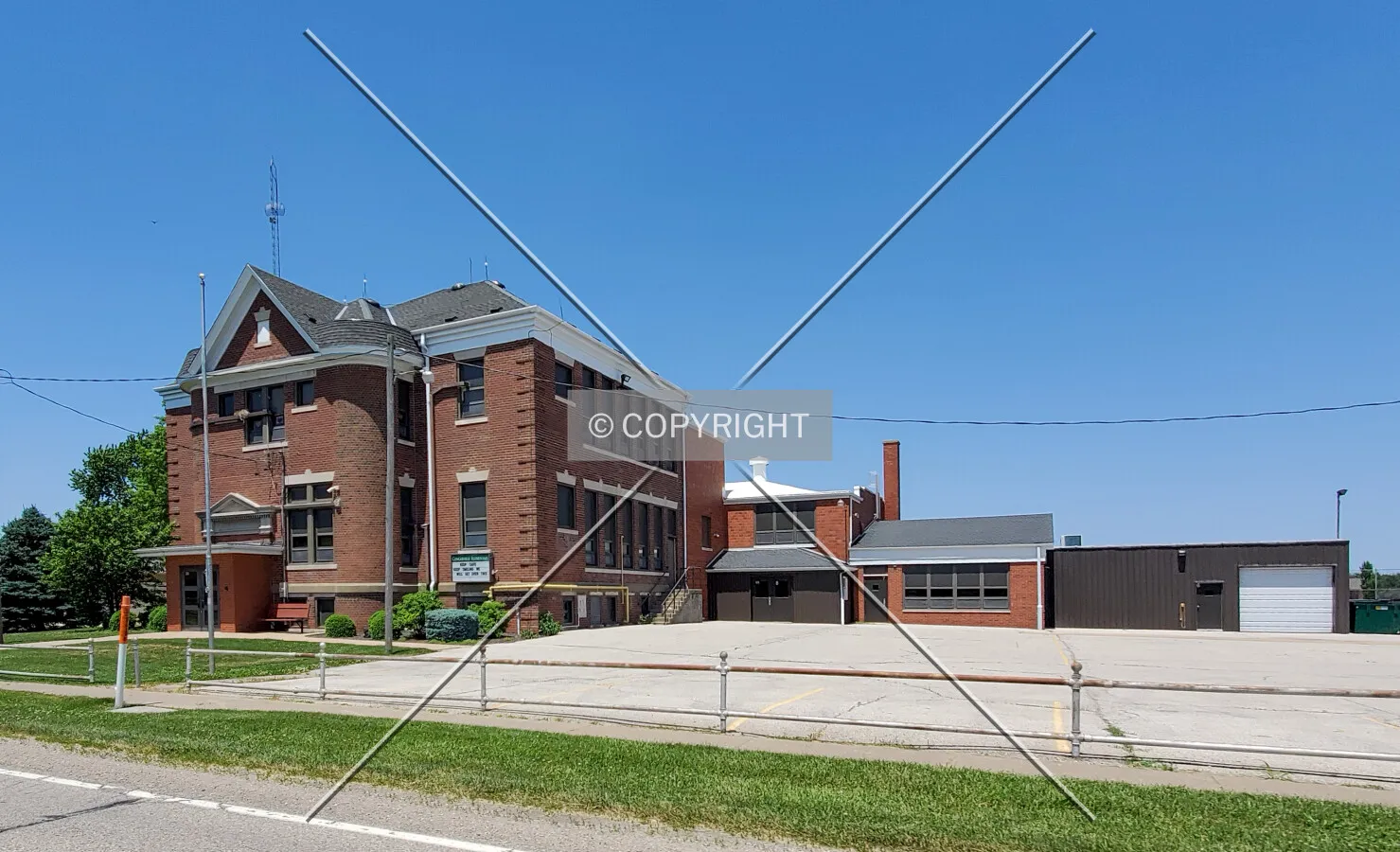 Southeast view; June 6, 2020