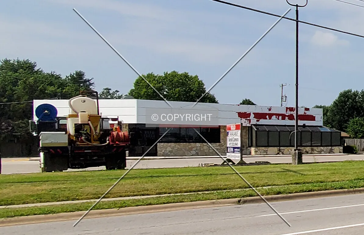 Northeast view; July 5, 2020