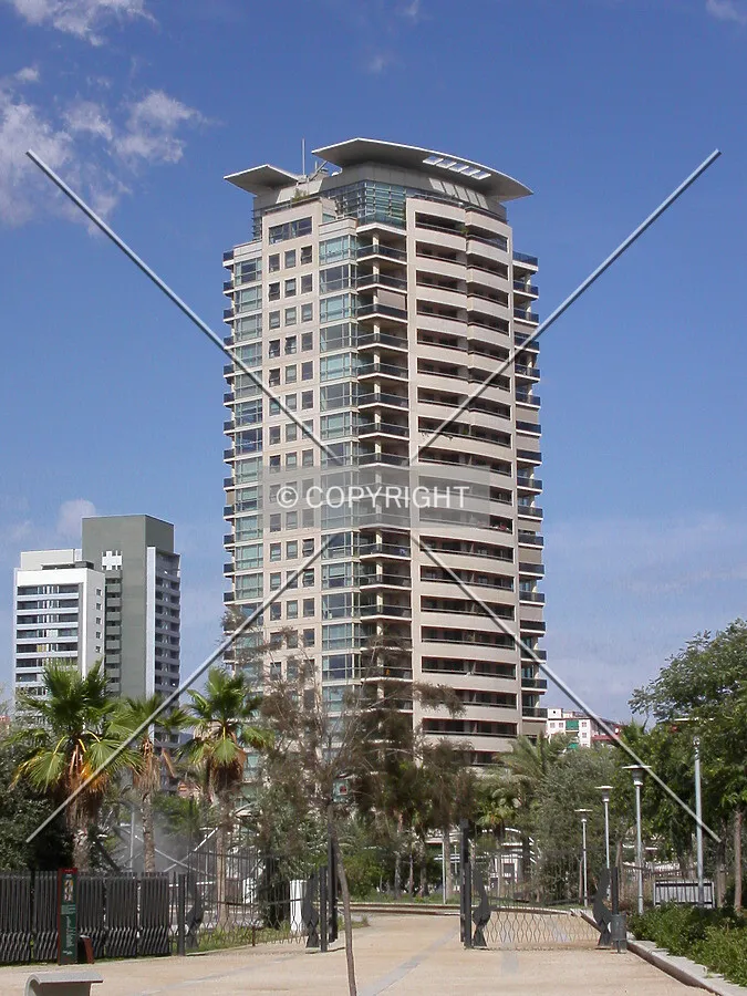 The building seen from the east side