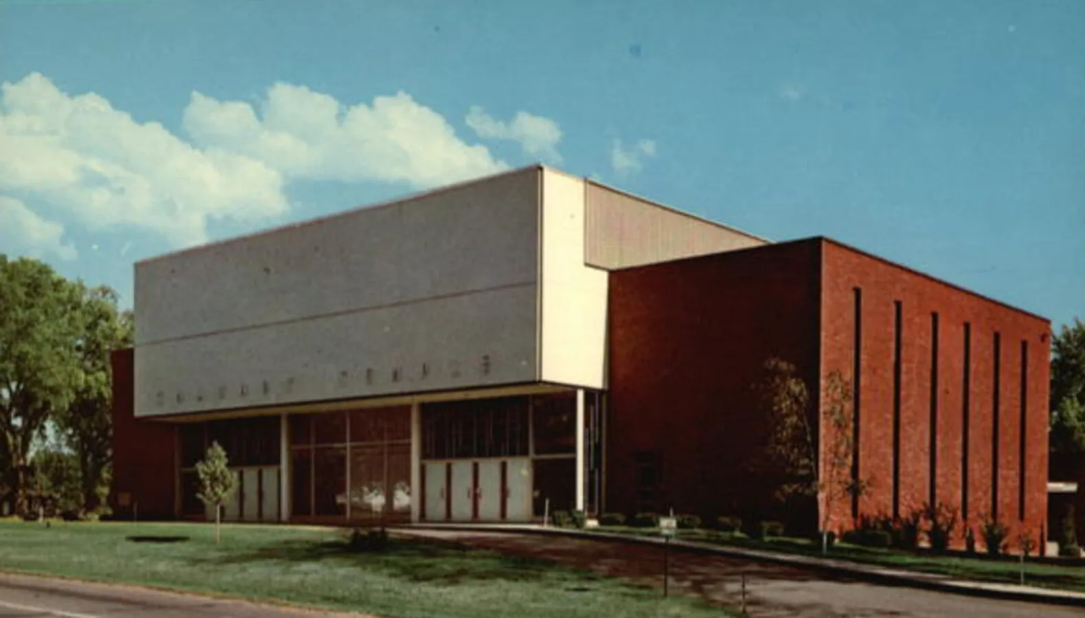 Vintage view from the northwest