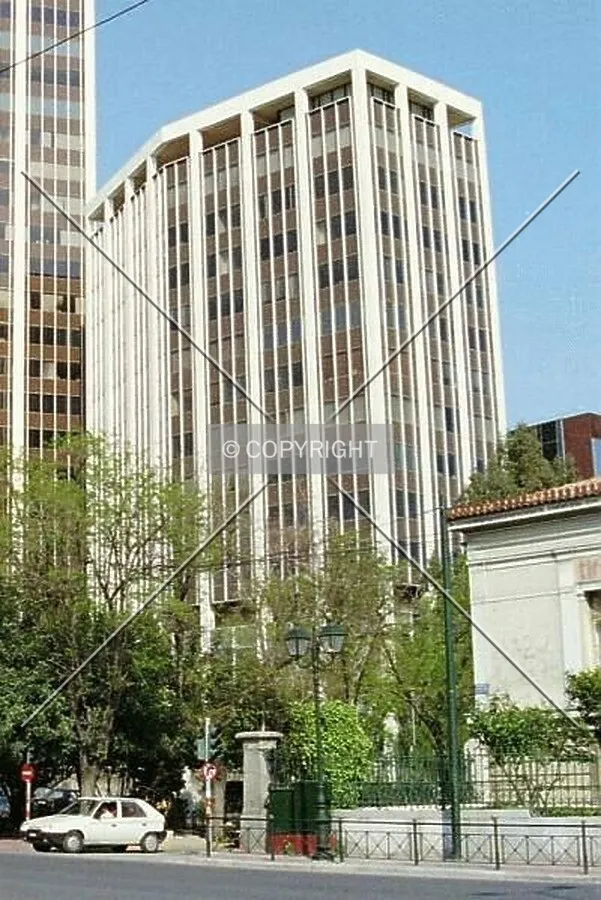 View of the building from Vassilissis Sophias Avenue