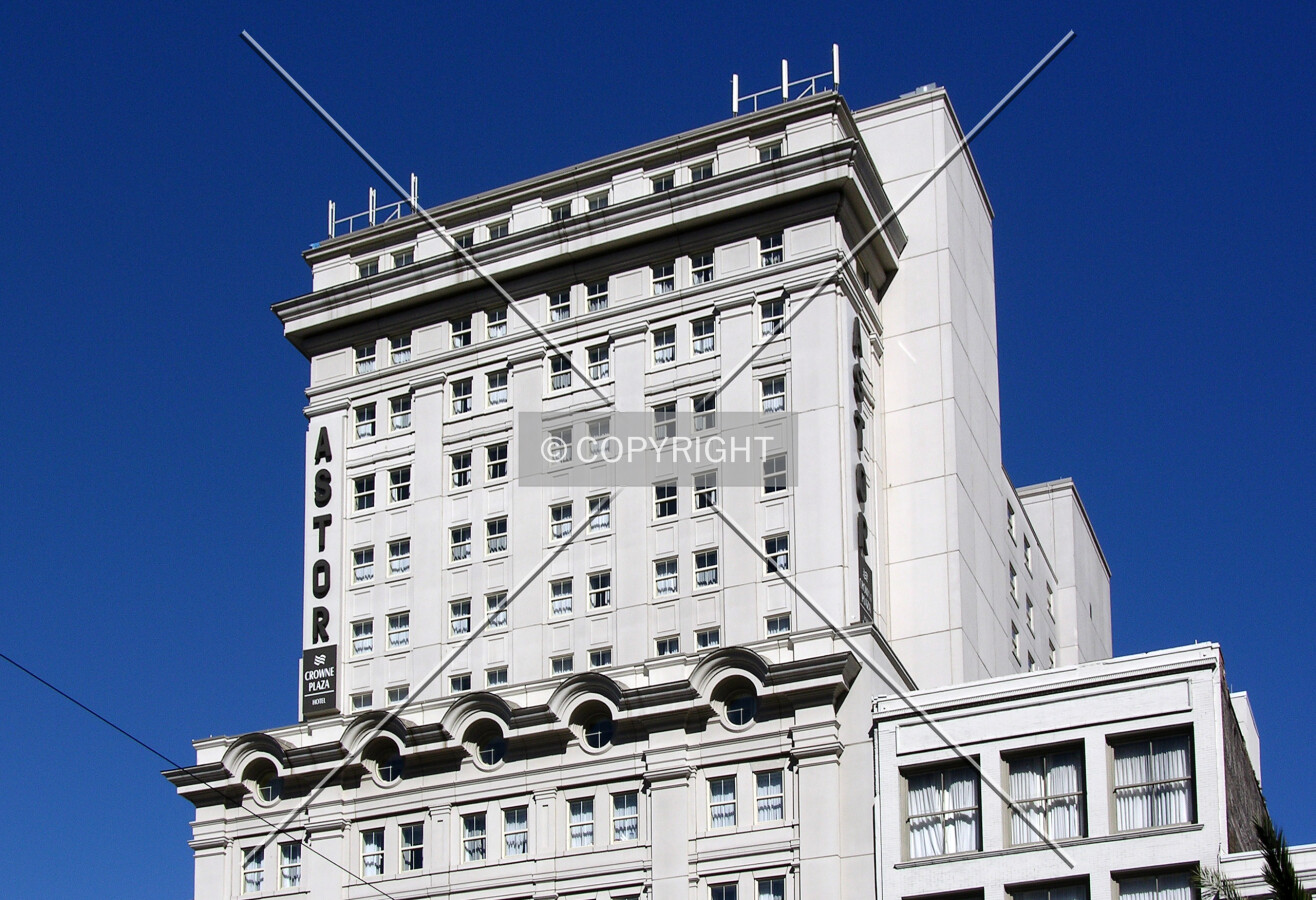Top half from the south across Canal Street