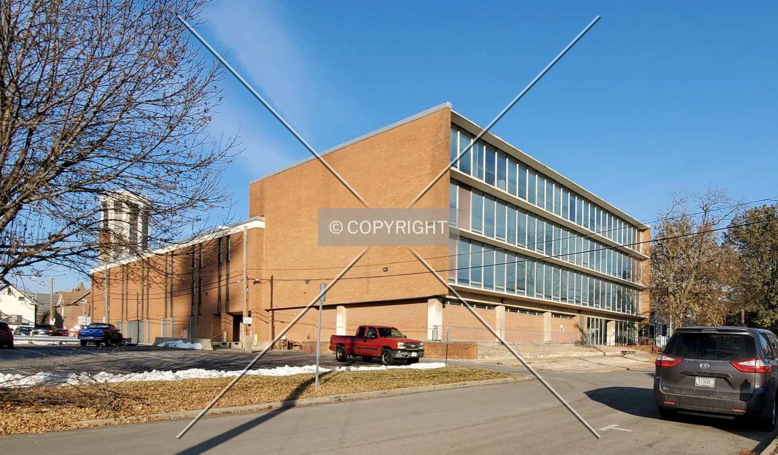 Southwest view; November 16, 2019