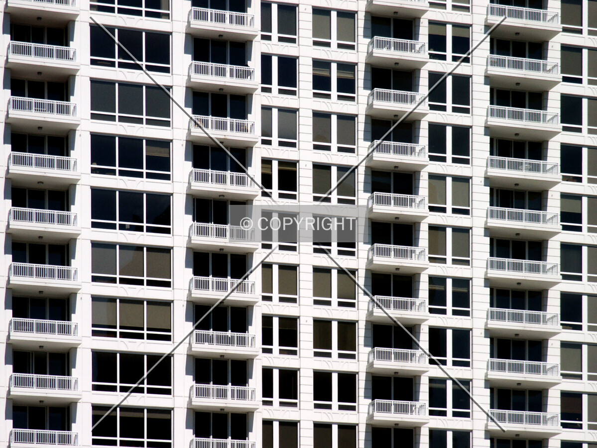 Section of the south facade