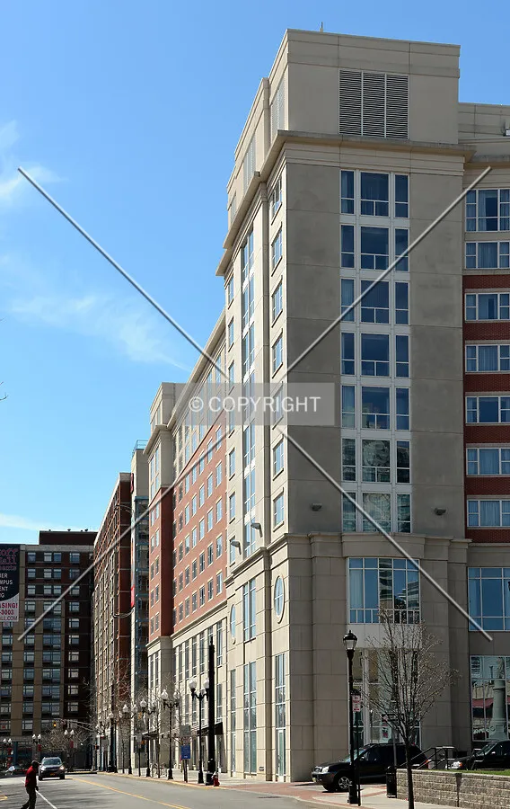 View from the north along George Street