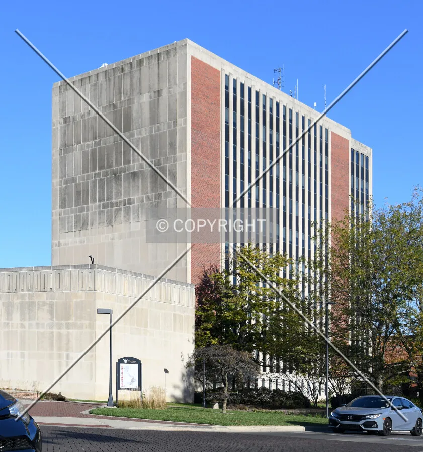 View from the southeast