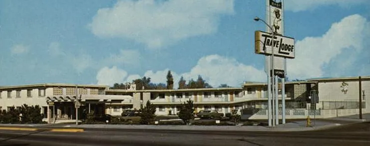 Vintage view as the Travelodge
