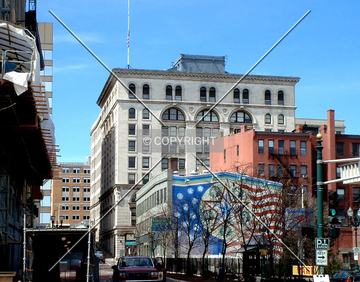 View from the east along Foster Street