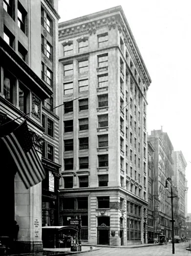 Vintage view from the southeast