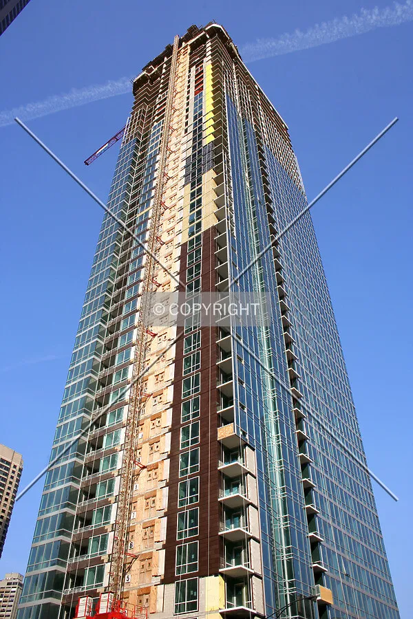 Looking up from the southwest