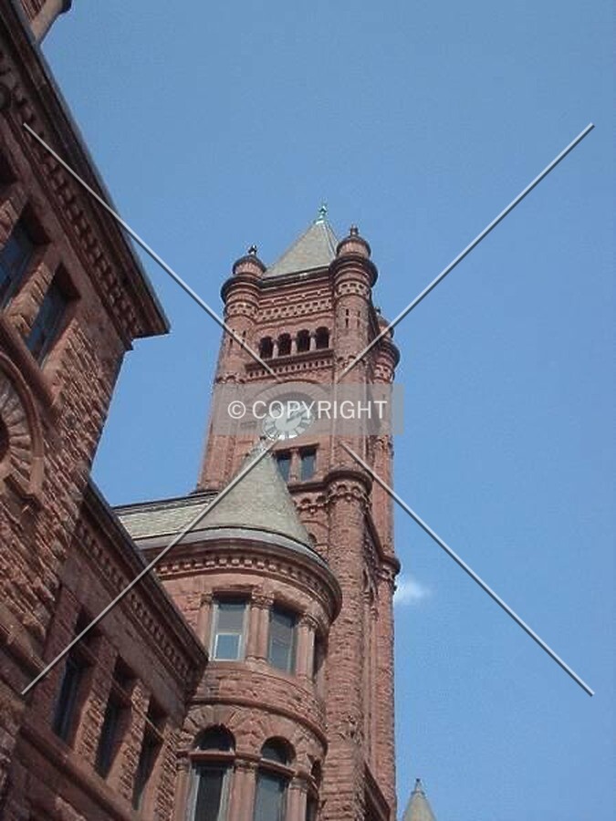 Detail of the clocktower