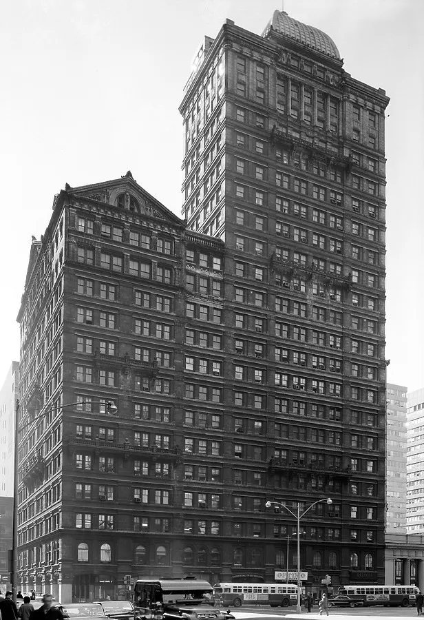 View from the southeast