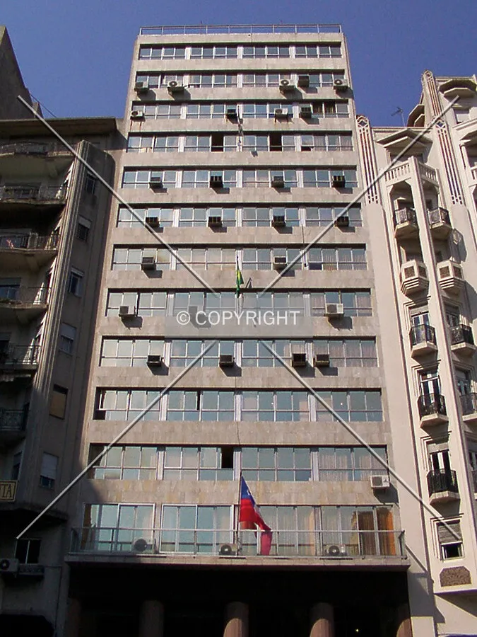 West façade from Plaza Independencia