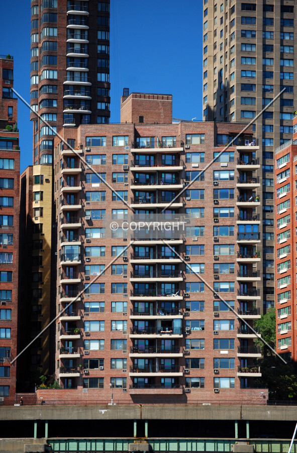 Viewed from Roosevelt Island
