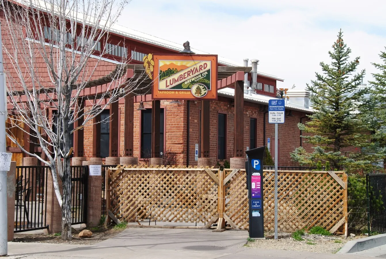 View from the northeast