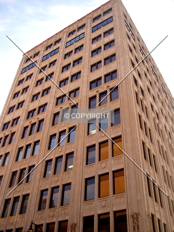 Looking up the north side