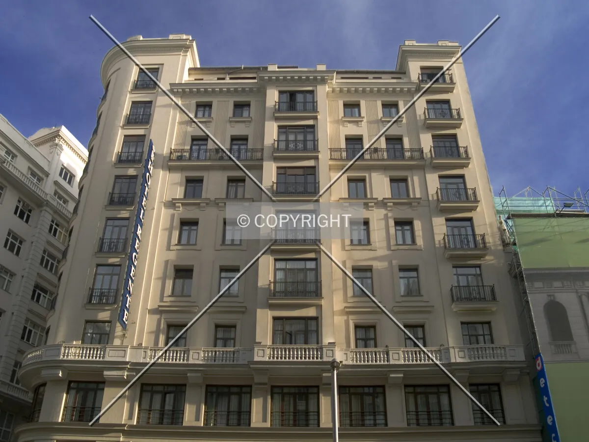 Looking up from the north