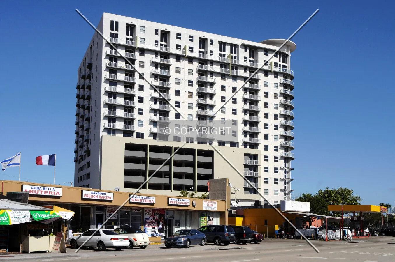 View from the southwest