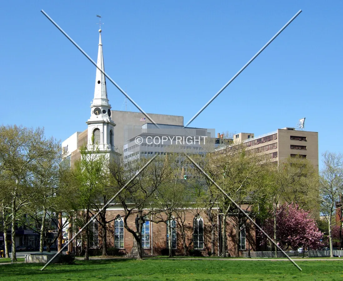 View from the south across Military Park