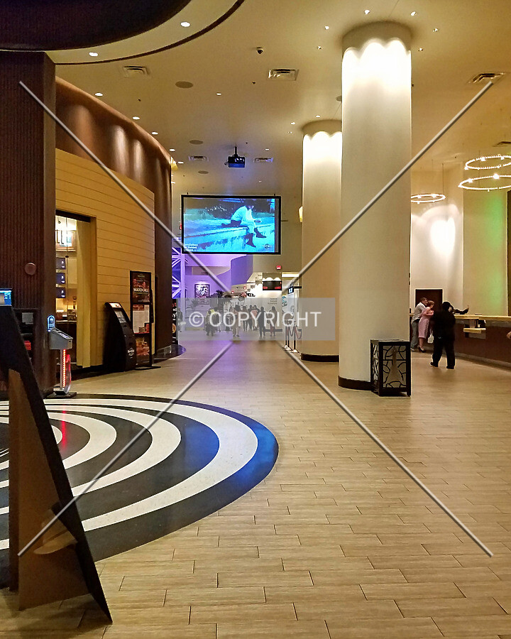 View of the lobby; August 29, 2016