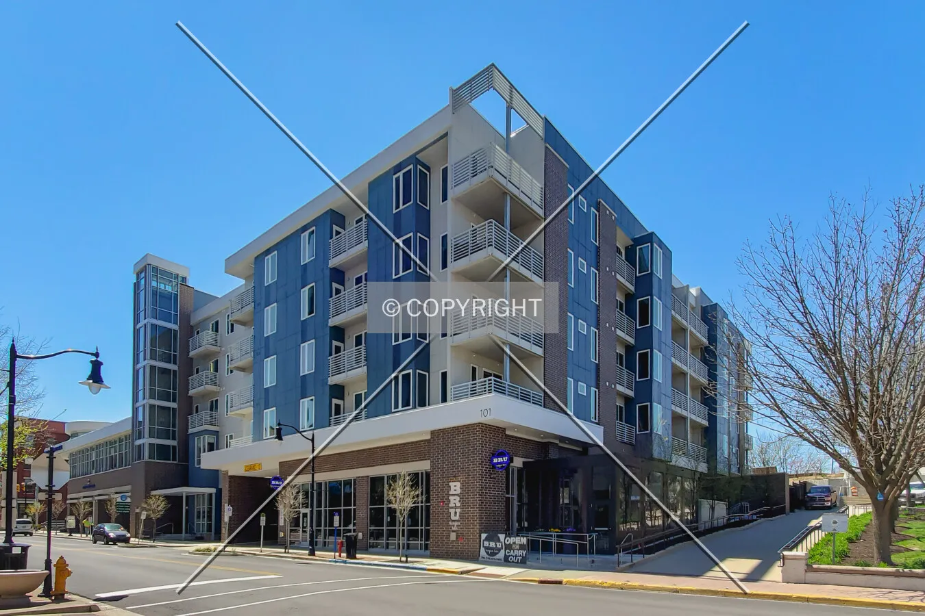 From the northeast; April 21, 2020