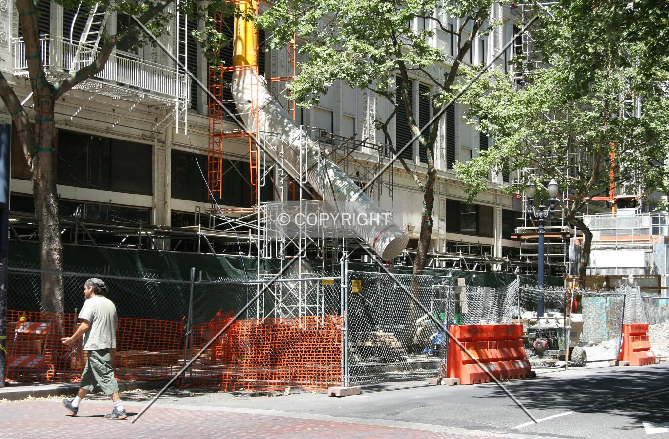 As seen from 6th Avenue