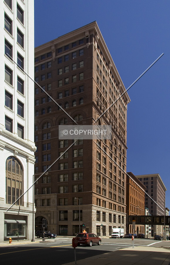 View to the east along 4th Street