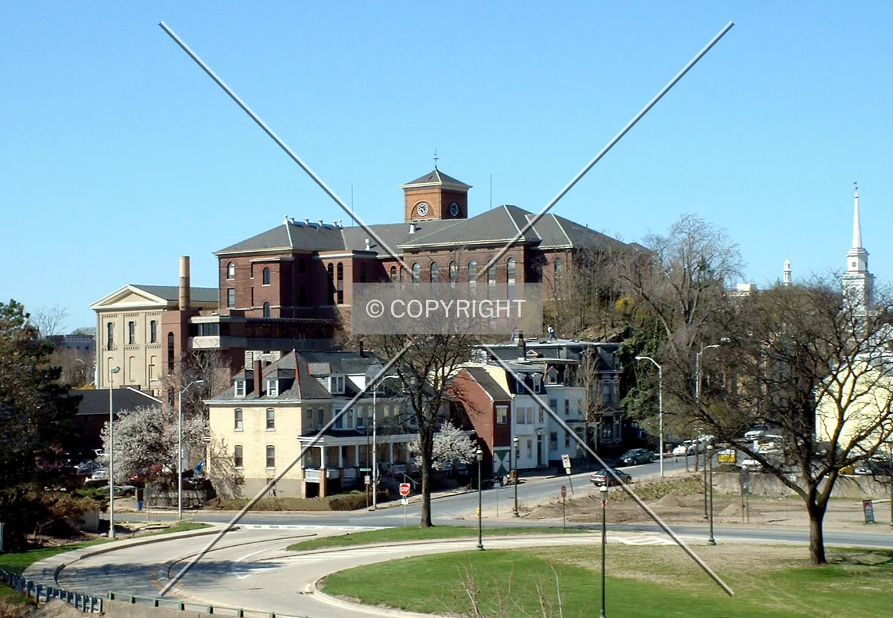 View from the northeast