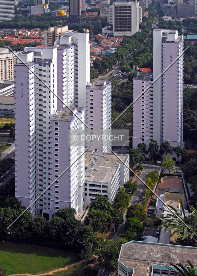 View from the northeast