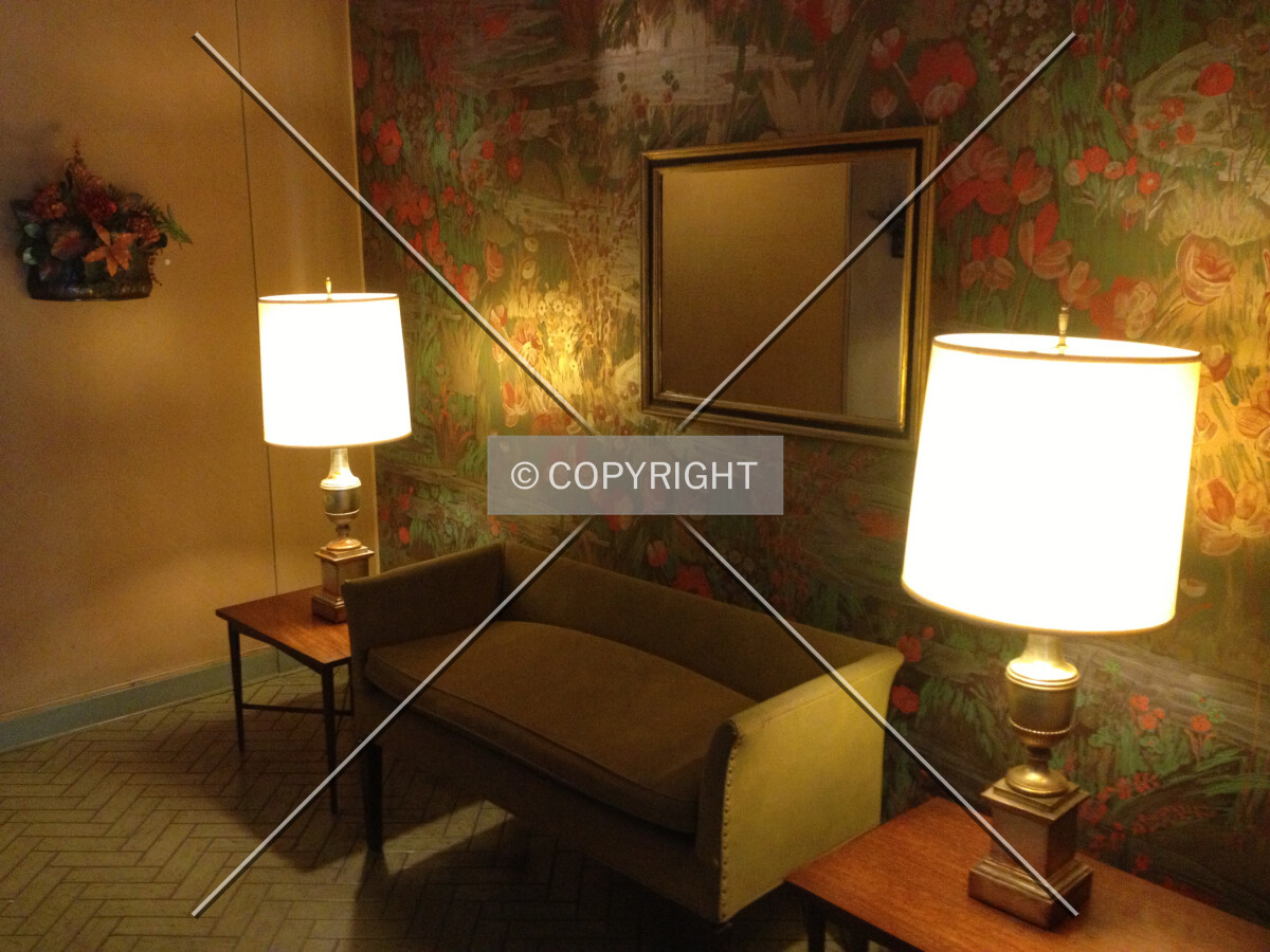 Reception area in the lobby