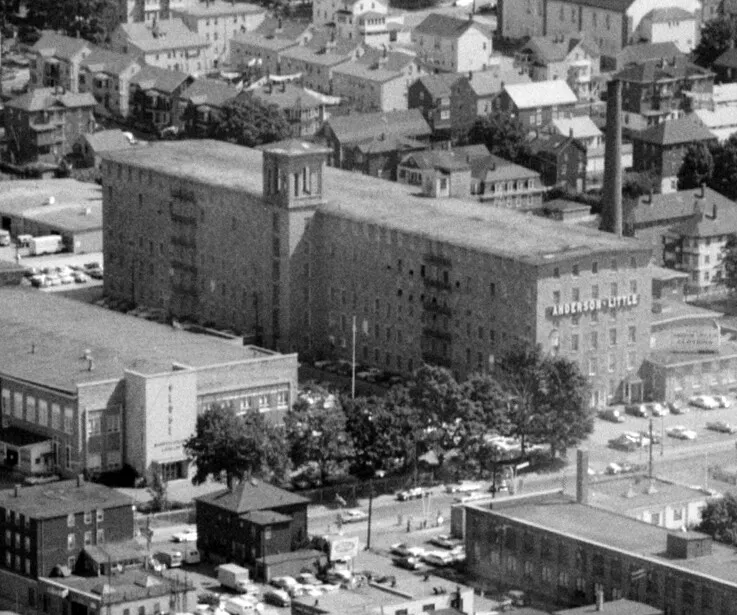 Vintage view from the southwest