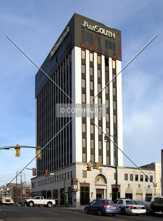 Looking east from 10th Street