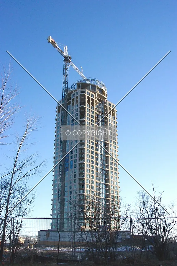 As seen from Lanark Avenue