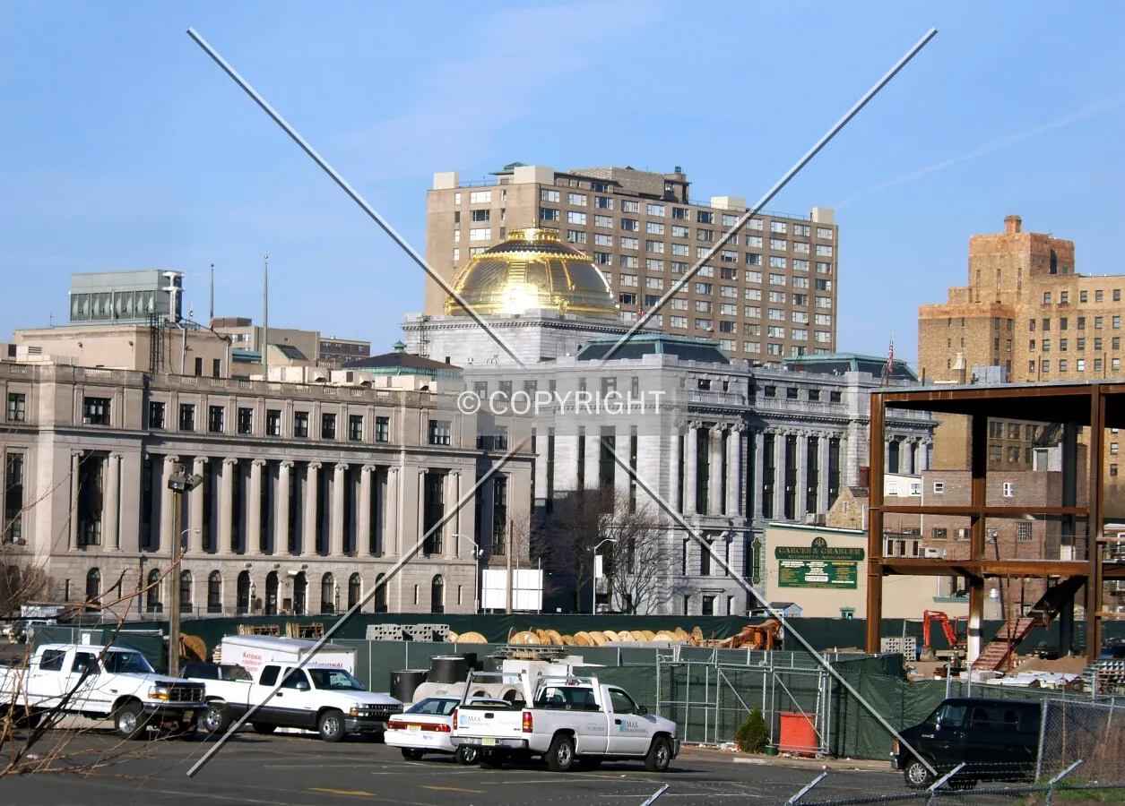 View from the northeast