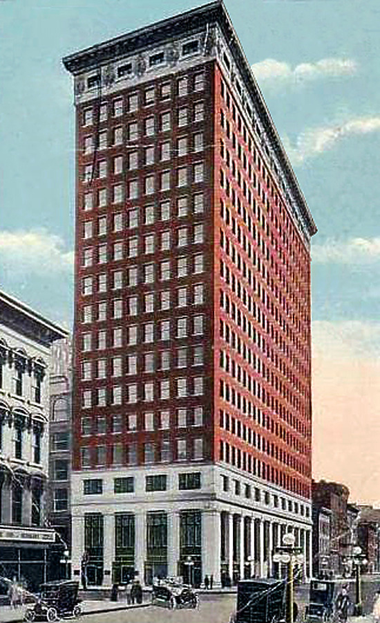 Vintage view from the northwest